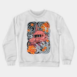 Zaku Char Tattoo Crewneck Sweatshirt